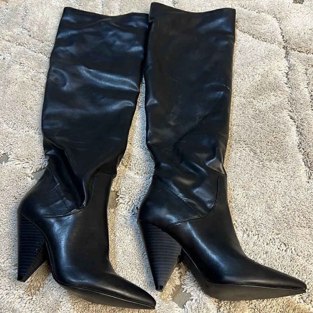 INDIGO RD. - High Rise Boots